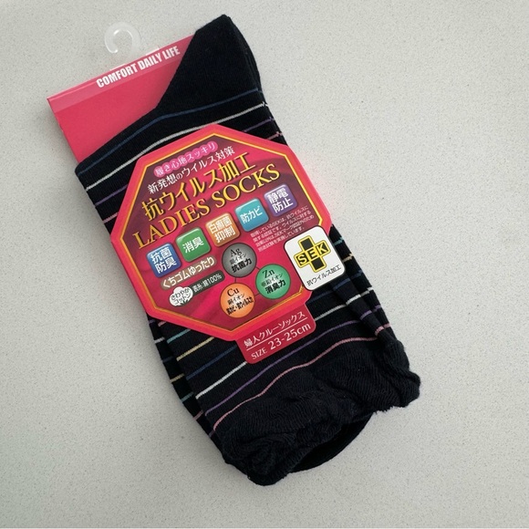 NWT 2 pack Women’s Crew Socks with ruffle trim - Picture 5 of 5